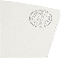 BLOCCO NOTE A5 IN CARTONE DEL LATTE RICICLATO